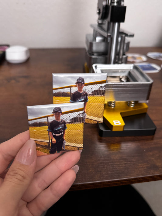 Custom Photo Magnet – Personalized Fridge Magnet with Your Image